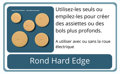 Round Hard Edge Pottery Forms Europe