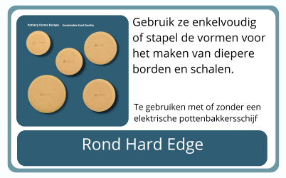 Round Hard Edge Pottery Forms Europe