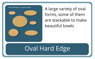 Oval Pottery Forms Europe