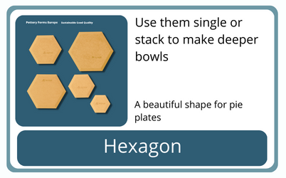 hexagon Pottery Forms Europe