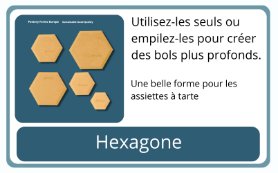 hexagon Pottery Forms Europe
