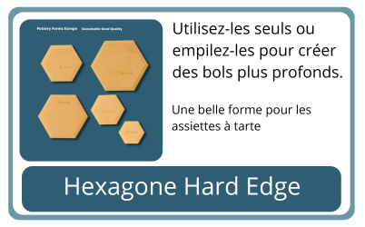 Hexagon Pottery Forms Europe
