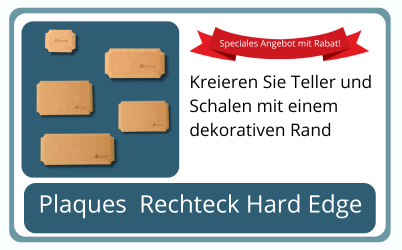 Plaque Rechteck Pottery Forms  Europe