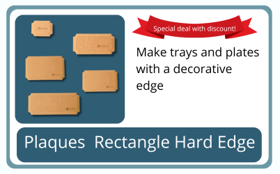 Plaque rectangle HE Pottery Forms Europe