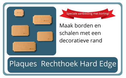 Plaque Rechthoek Pottery Forms Europe