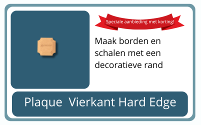 Plq vierkant Pottery Forms Europe