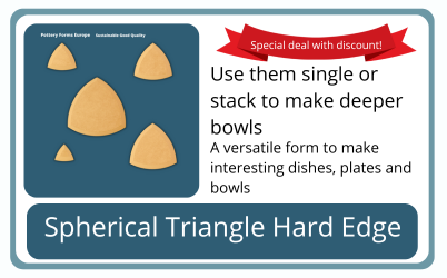 Spherical Triangle Pottery Forms Europe