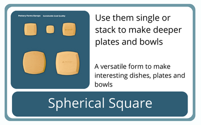 Spherical Square Pottery Forms Europe