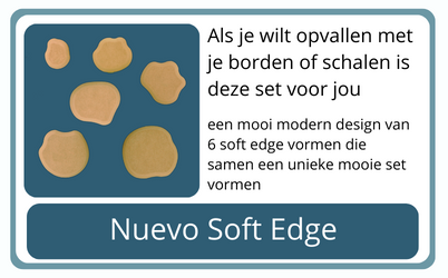 Nuevo Soft Edge Design Pottery Forms Europe