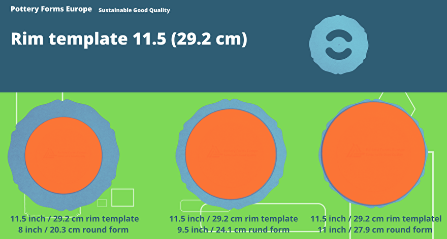 rim sjabloon 11.5