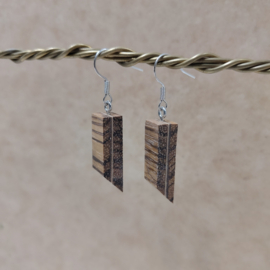 Zebrano met noten esdoorn fineer