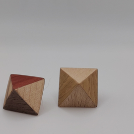 octaeder verschillende soorten hout