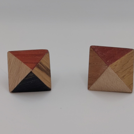 octaeder verschillende soorten hout