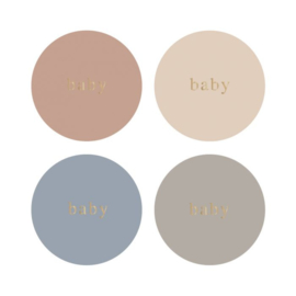 Stickers baby  naturel | 9 stuks