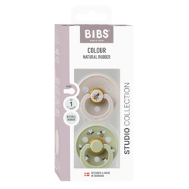 BIBS Studio Color spenen Bumblebee Sage Mix | 2-pack
