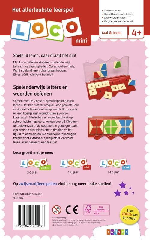Loco Mini Zoete Zusjes startersset | incl. 2 boekjes