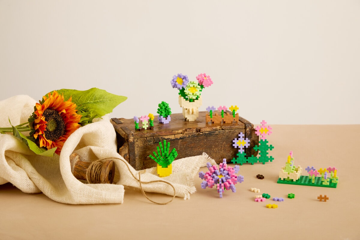 Plus-Plus Learn to Build 'Flower Shop' | 600 stuks