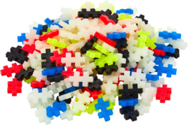 Plus-Plus koker mix 'Glow' | 240 stuks