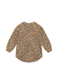 Daily Seven | Tiger sweater jurk | Ginger Root