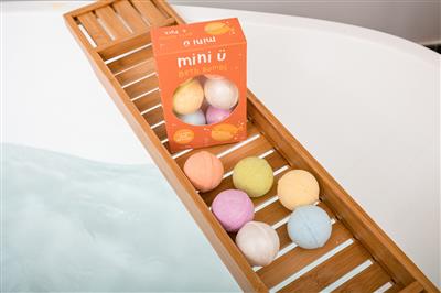 Mini Ü bath bombs | set van 6