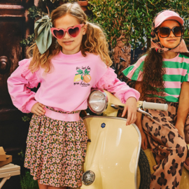 Z8 kids sweater Milena sorbet pink | maat 92 - 152