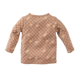 Z8 newborn shirt Renzo nougat | maat 50 t/m 74