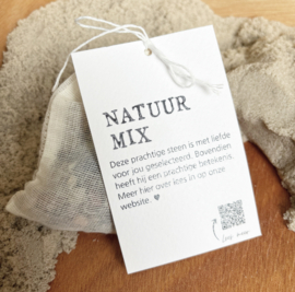 Edelsteentjesmix natuur | voor sensorisch spel