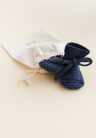 Hvid Booties Blue