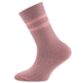 Ewers ribsokken met glitters roze | maat 23 - 34