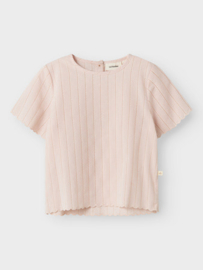 Lil' Atelier shirt peach whip | maat 92 - 128
