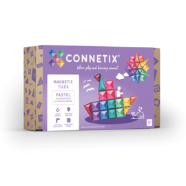 Connetix pastel starterset | 60-delig