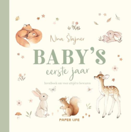 Invulboek baby's eerste jaar
