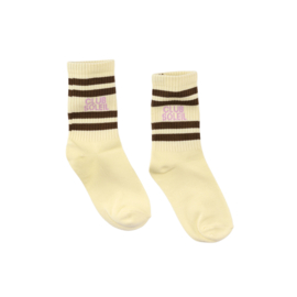 Z8 kids Gyan sokken silly citron | maat 23 t/m 38