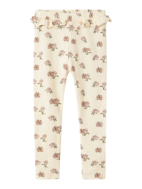 Lil' Atelier legging met pioenrozen | maat 92 - 128