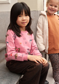 Jubel Sweater Roze | Print