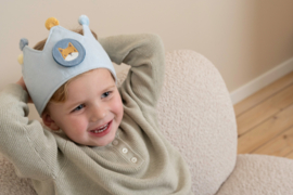 Little Dutch verjaardagskroon met cijfers blauw