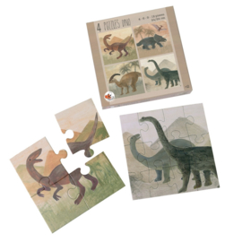 Egmont Toys 4-in-1 puzzels dinosaurussen