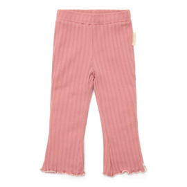 Little Dutch flaired broek pink blush | maat 74 - 104