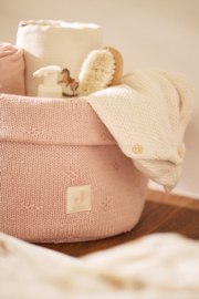 Jollein commodemandje cosy knit | in ivory of wild rose