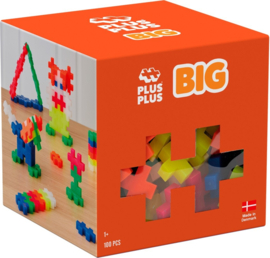 Plus-Plus BIG mix 'Neon' | 100 stuks