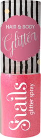 Snails haar en body glitterspray | roze