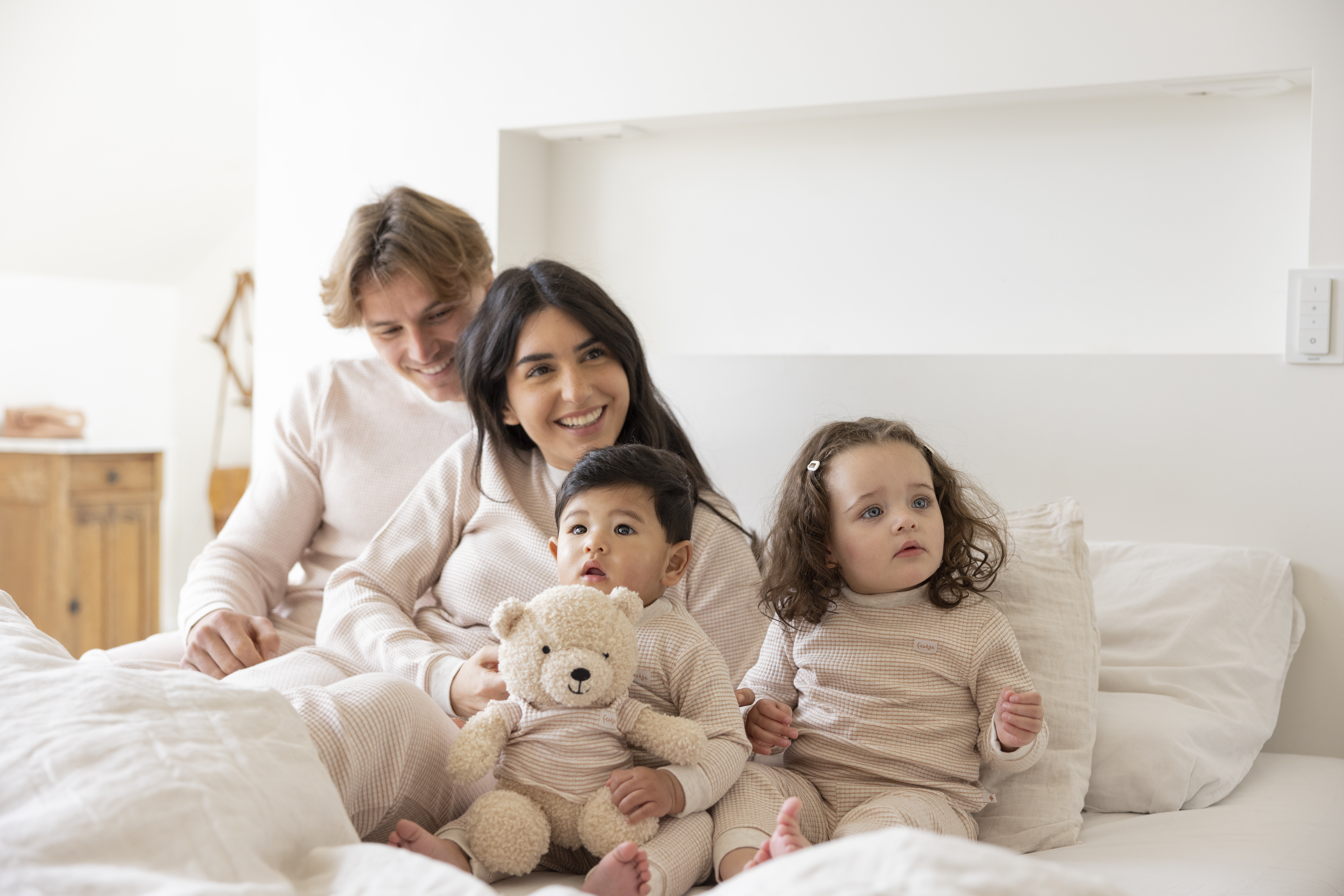 Feetje wafel pyjama Family Edition stroopwafel volwassen | maat XS t/m XL