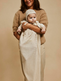 Lil' Atelier doopjurk gebreid beige | maat 62 - 74
