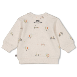 Feetje sweater Mini Adventurer | maat 74 - 86