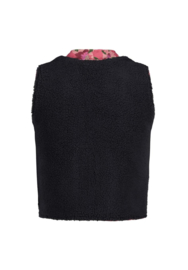 Jubel Reversible Gilet Bloemen