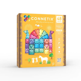 Connetix | Glitter castle set | set van 12