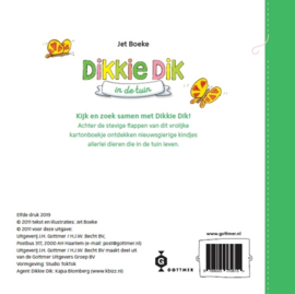 Dikkie Dik flapjesboek | In de tuin