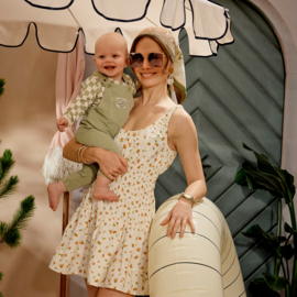 Z8 baby salopette Elay silver sage | maat 56 t/m 74