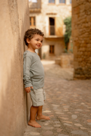 Little Dutch t-shirt lange mouw forest green | maat 74 - 104