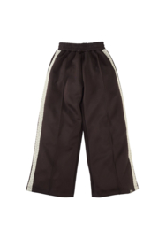 Z8 | Nourayn Wide Leg Track Pants Chocolate Plum
